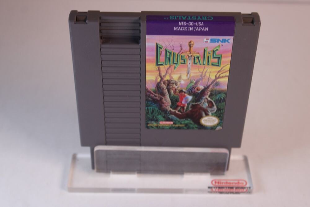 Crystalis (Nintendo NES, 1990) Authentic, game cart only, Tested/Works